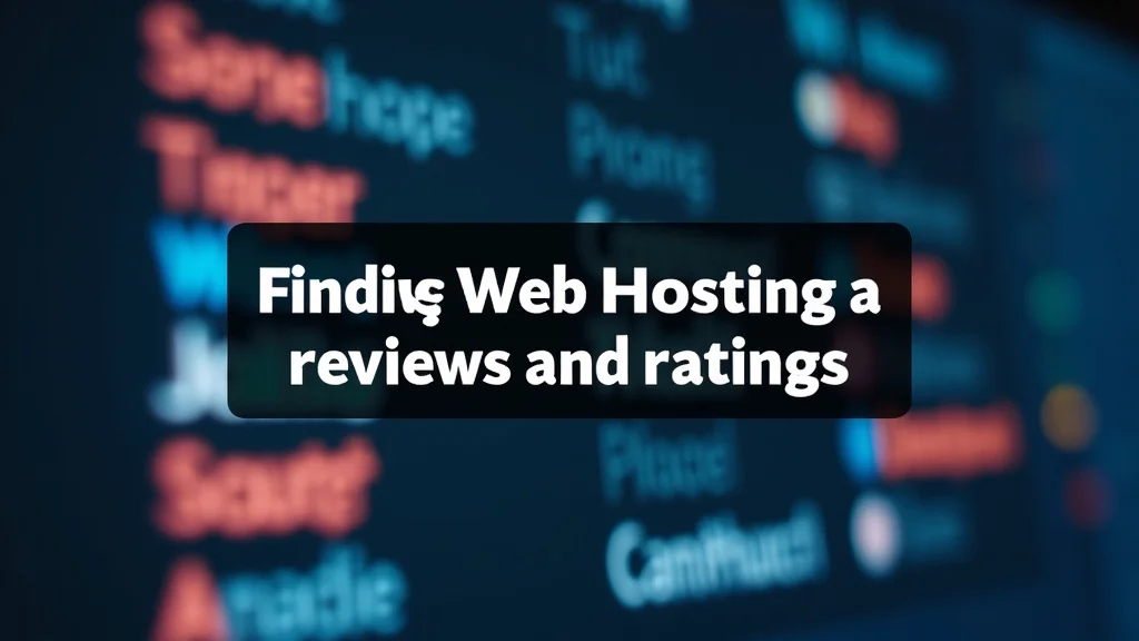 Finding Best Web Hosting Reviews and Ratings